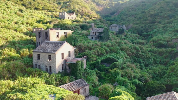 温岭松门大坑沙无人村景点