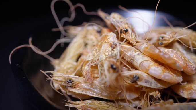 烤虾即食对虾干打下海味干货虾米