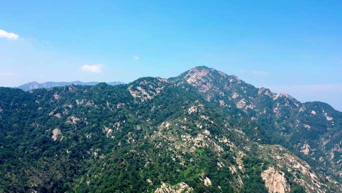 4K航拍临沂沂蒙山云蒙风景