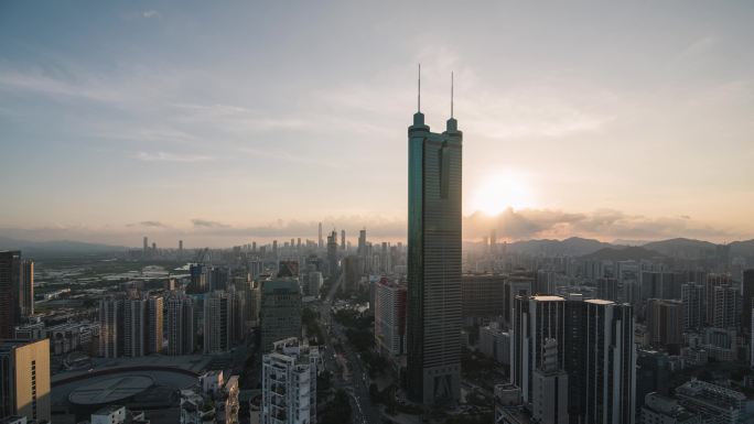 深圳各地标建筑延时摄影合集