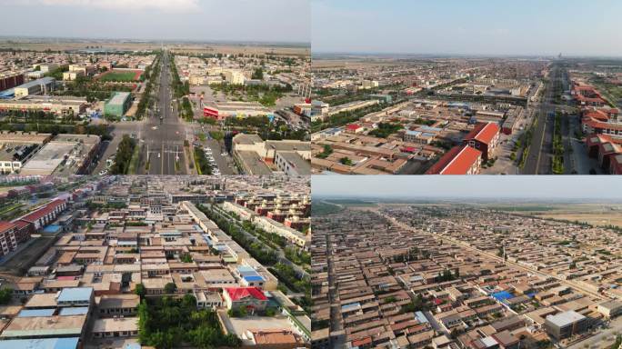 【4K】航拍宁夏闽宁镇