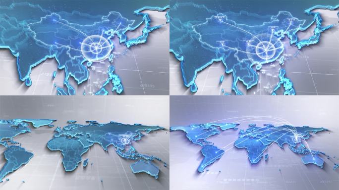湖南地图辐射+中国地图+世界地图