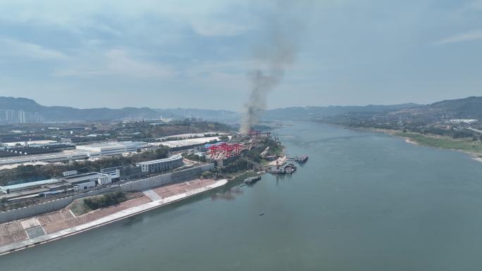 重庆码头火灾
