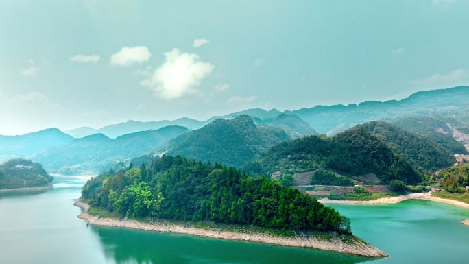 重庆梁平明月湖水库