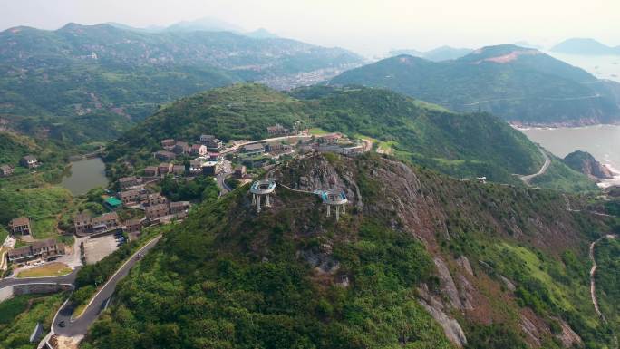 石塘半岛对戒观景台