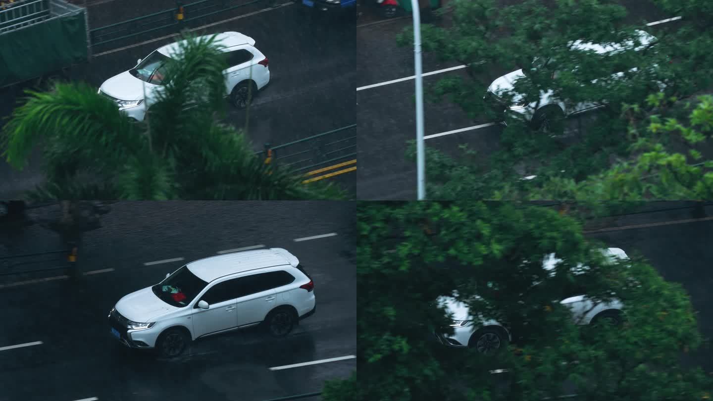 白色三菱SUV