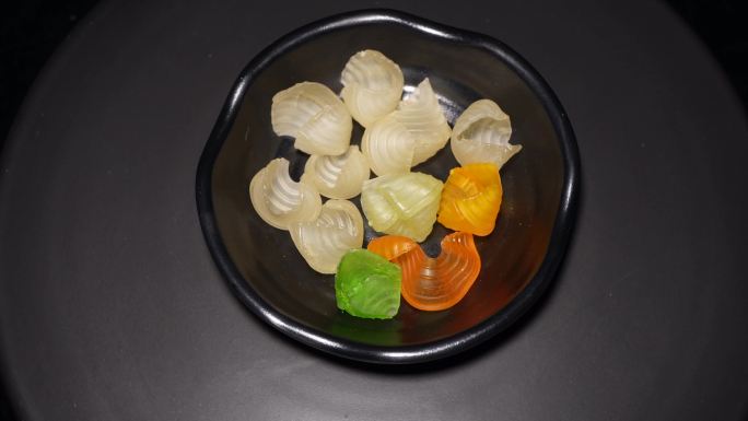 膨化食品虾片鱿鱼卷油炸食品食材