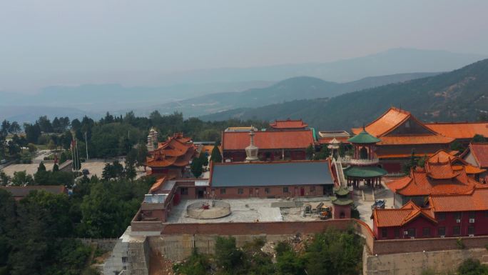 航拍晋城白马寺