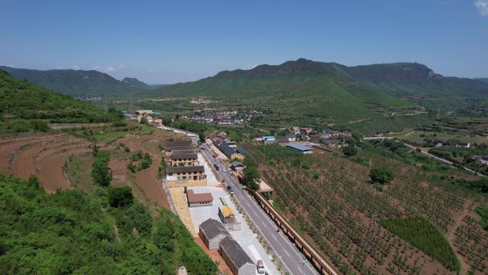 山西旅游泽州太行一号旅游公路南寨驿站4K