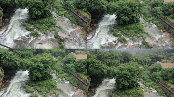 雨中北九水