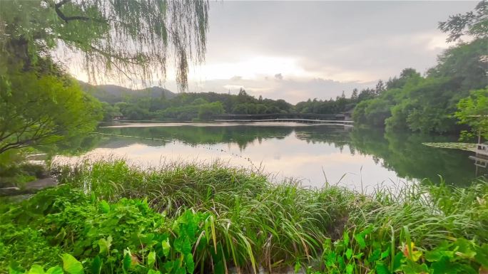 浙江杭州2022年西湖山水景致风景（3）