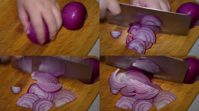 切白洋葱紫洋葱洋葱丝