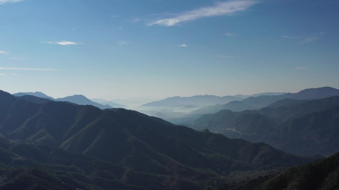 4K航拍漳州游龙山风景区