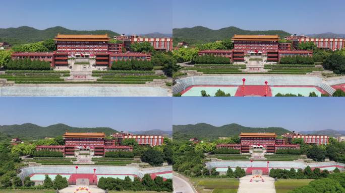 福建省泉州市洛江区马甲镇仰恩大学航拍校园