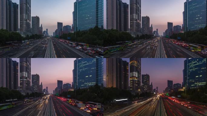 北京大望路延时摄影