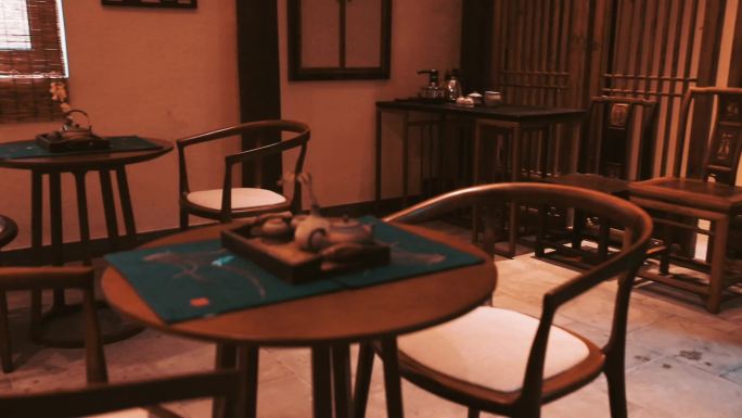 古风中国风桌椅场景 质野堂 空镜