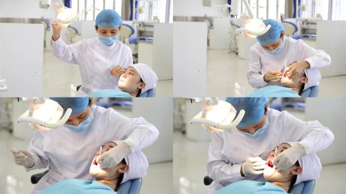 牙科 牙医 看牙 仪器  口腔科口腔护理