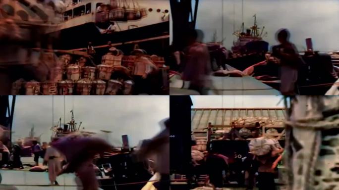 台湾码头历史影像视频