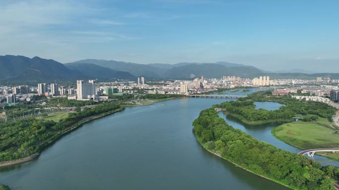 天台县政府 始丰湖 湿地