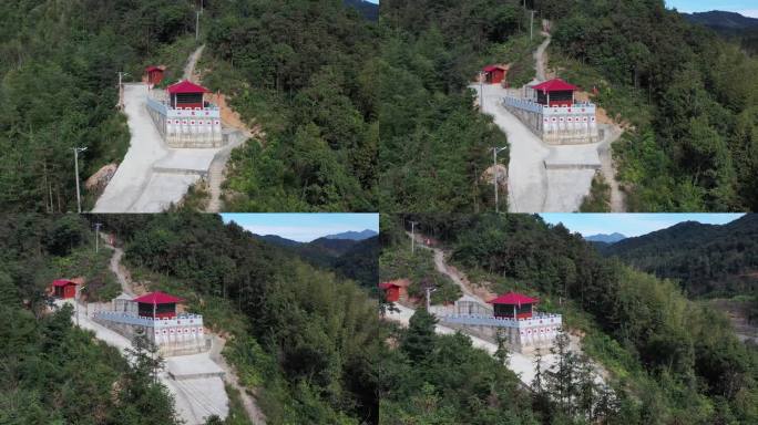 4K航拍漳州游龙山风景区