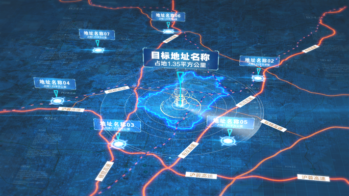 达州市渠县科技地图交通路网高速路铁路布局
