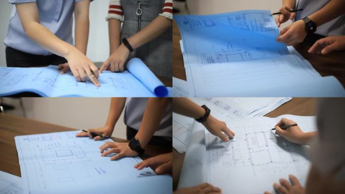 图纸 建筑 工程 设计 房产 蓝图