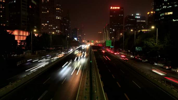 延时拍摄 夜景 车流 北京夜景 北京