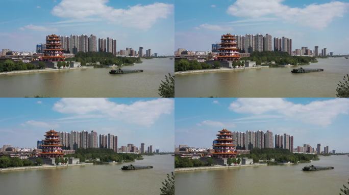 泗阳城市运河行船