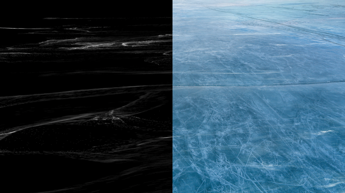 冰面吹雪带通道