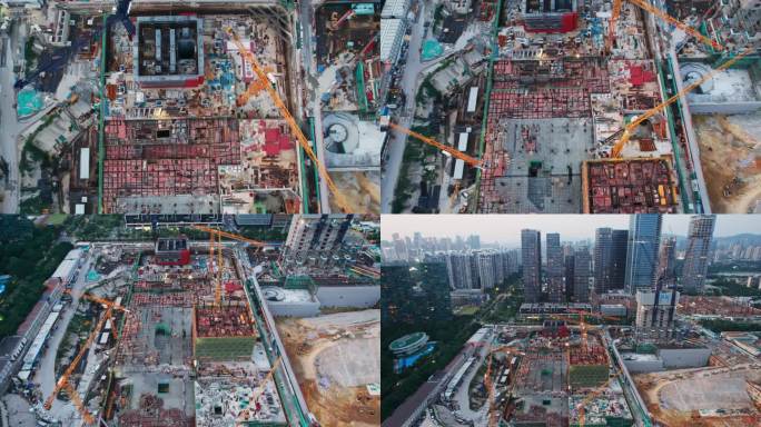 深圳湾超级总部中信金融中心总部大厦建设