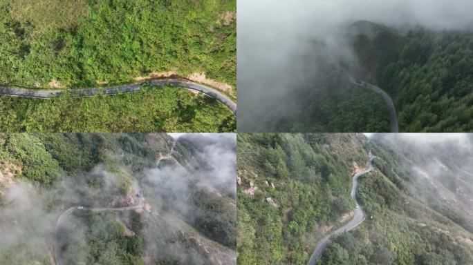 崇山峻岭盘山公路