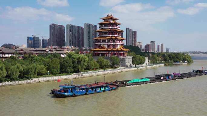 大运河泗阳城市拖船