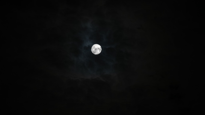 十五的月亮 延时摄影