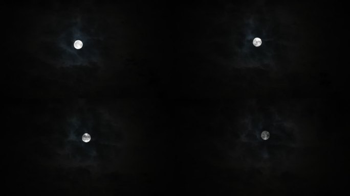 十五的月亮 延时摄影