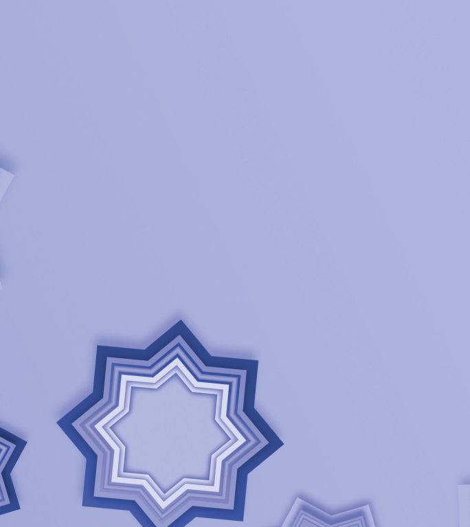 蓝色伊斯兰斋月背景，带月亮和灯笼。斋戒、开斋节、萨胡尔节、宰牲节、伊斯兰ıc仪式和传统的象征-斋月书
