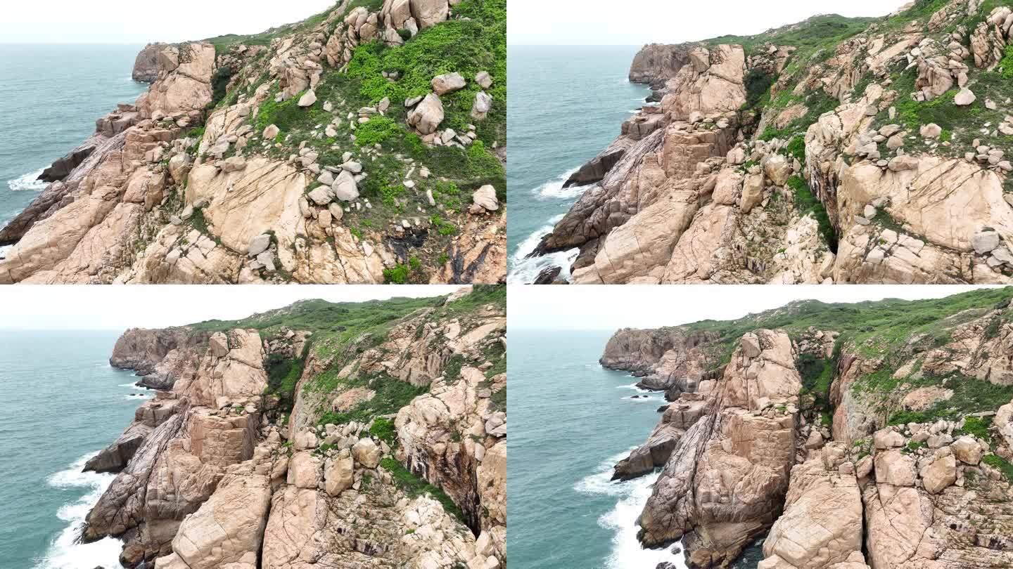 悬崖海边岩石