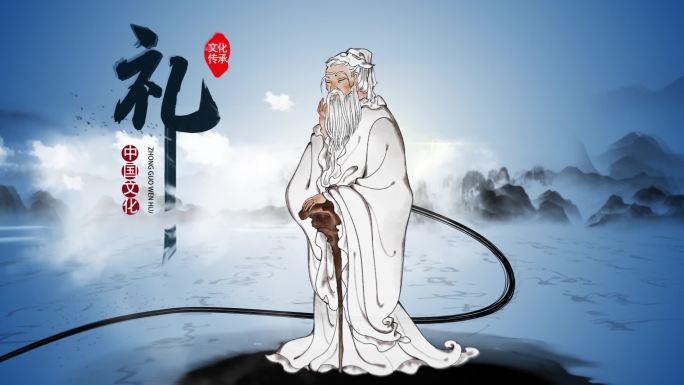水墨弘扬中国传统文化宣传片AE模板