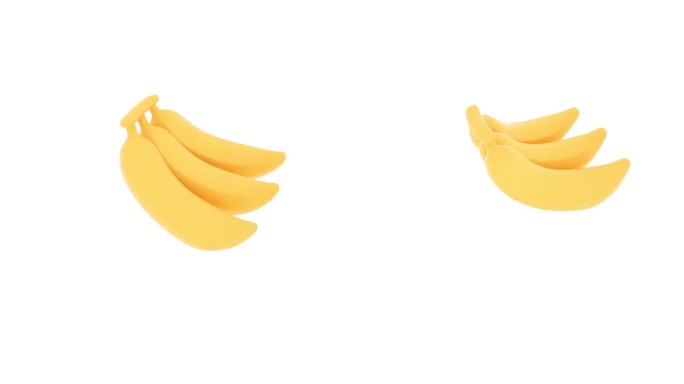 c4d水果香蕉