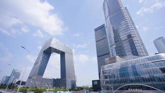 北京中央电视台  CBD 国贸实拍素材