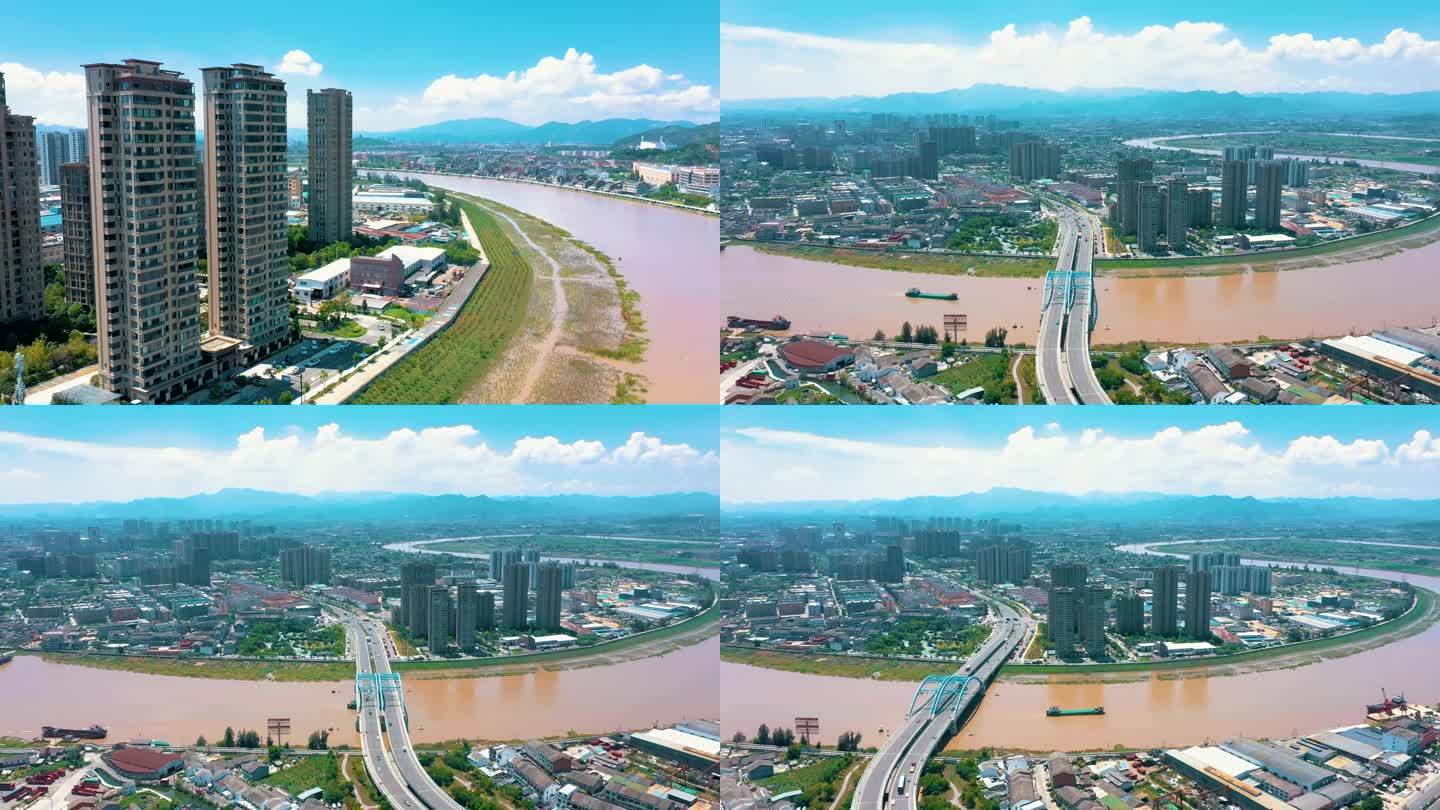 温州龙港大桥航拍2022年
