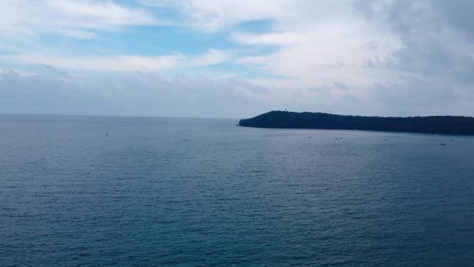 4K航拍广西北海涠洲岛