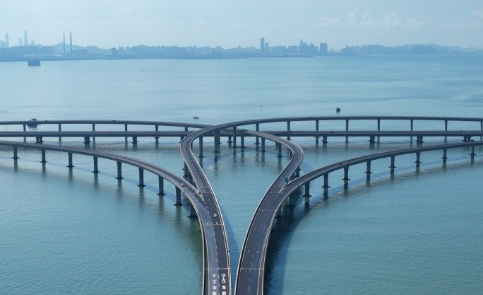 青岛胶州湾跨海大桥红岛跨海大桥