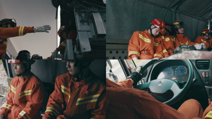 消防战士4K原创高清视频