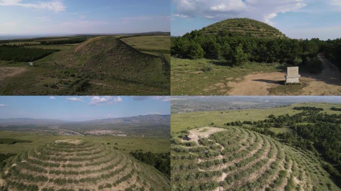 山西大同 方山永固陵 4K航拍