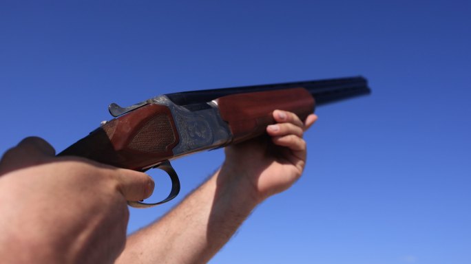 装载和射击猎枪：狩猎概念