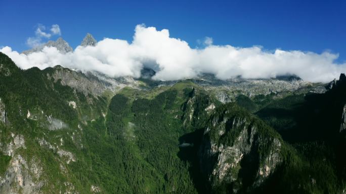 【4K】香格里拉巴拉格宗风景航拍