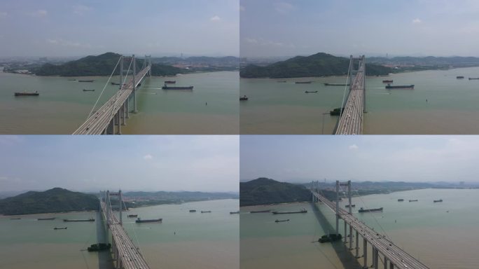 29 4k 航拍 广州 南沙 虎门大桥