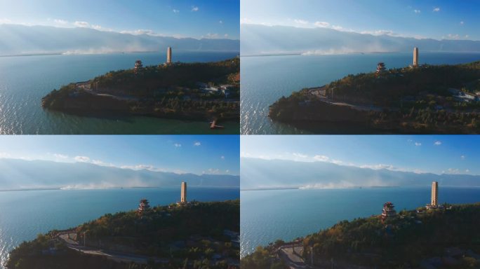 大理罗荃半岛天镜阁4K高清