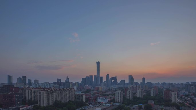 北京落日