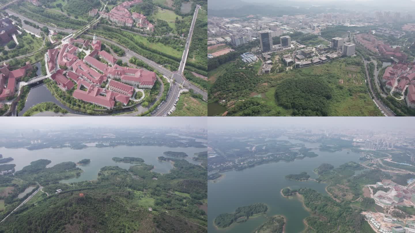 东莞松山湖华为欧洲小镇全景